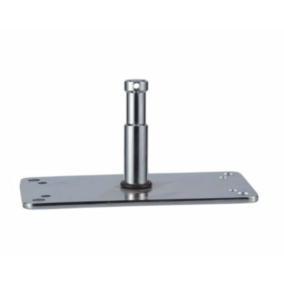 STEEL 3 BABY WALL PLATE with 5/8 STUD