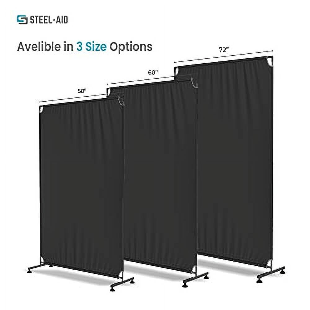 STEELAID Room Divider Freestanding Office Wall Partition with