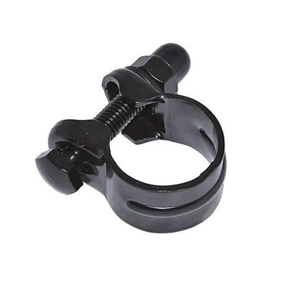 STEEL BIKE BICYCLE POST CLAMP 28.6 BLACK. Bike part, Bicycle part, bike accessory, bicycle part