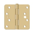 thumbnail image 1 of STEEL HINGE 4 X 4 X 1/4 RADIUS SECURITY US4 - BULK, 1 of 1