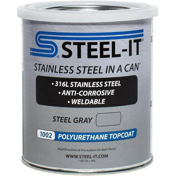 STEEL-IT Gray Polyurethane 1002Q (Quart)