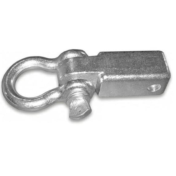 STEEL RECEIVER BRACKET w/ 3/4 shackle + LOCKABLE PIN (OFF-ROAD RECOVERY)