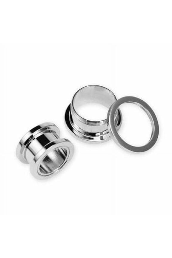 STEEL SCREW PLUGS TUNNEL - size=1/2
