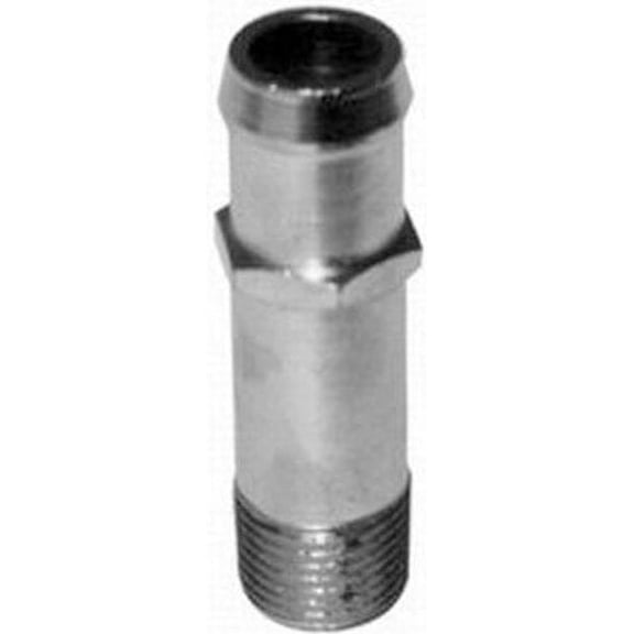 STEEL WATER PUMP FITTING - 12 NPT TO 34 BARB