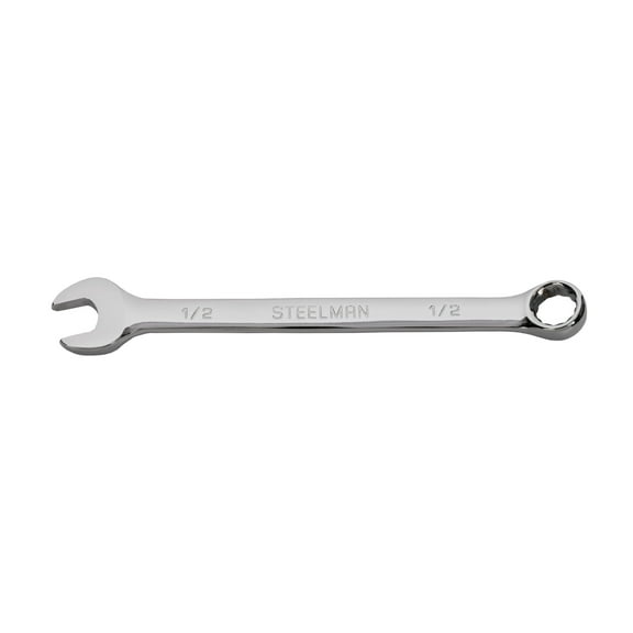 STEELMAN 1/2-Inch SAE Combination Wrench with 12-Point Box End, 82551