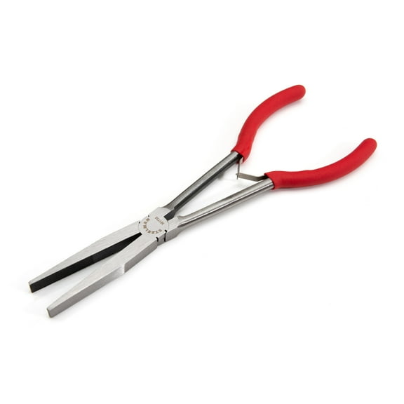 STEELMAN 11-Inch Extra-Long Reach Flat Duckbill Nose Pliers 301735