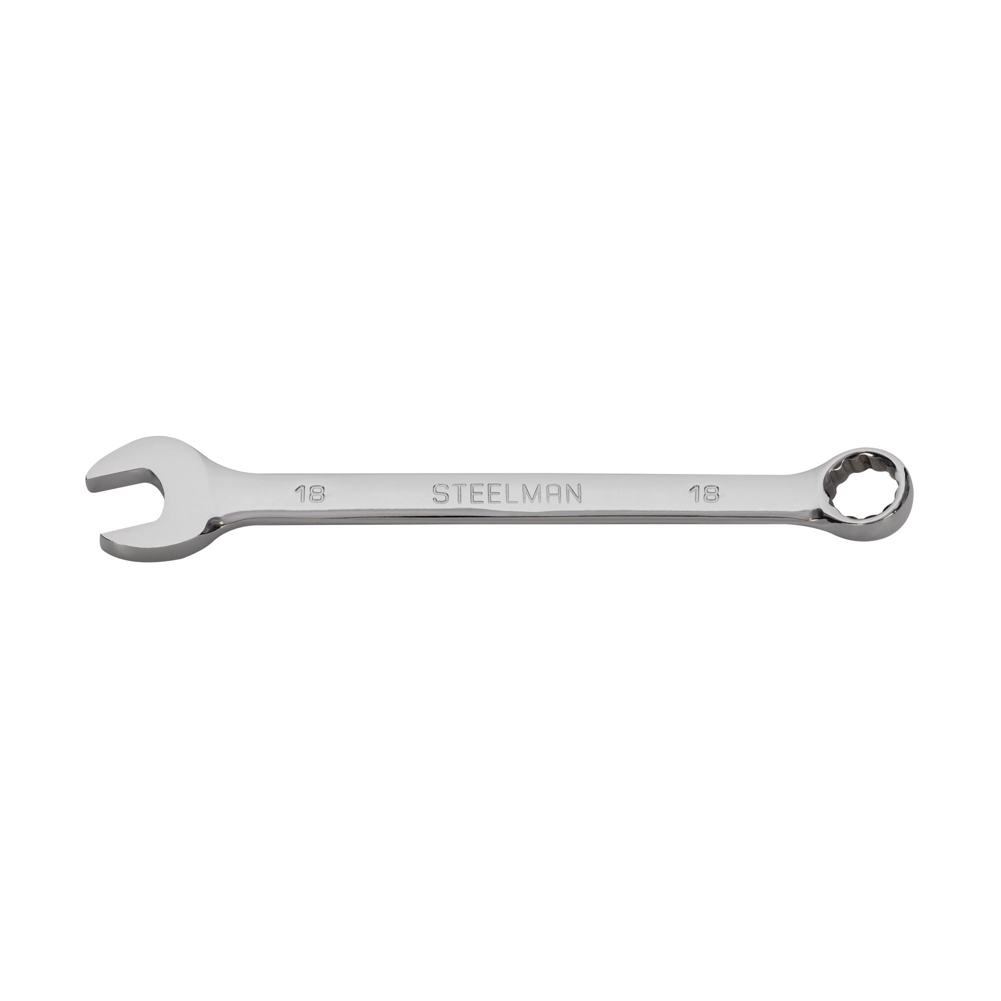 STEELMAN 15mm Combination Ratcheting Wrench with 6-Point Box End, 78340
