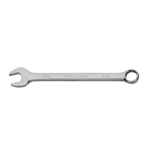 STEELMAN 3/4-Inch SAE Combination Wrench with 12-Point Box End, 82555