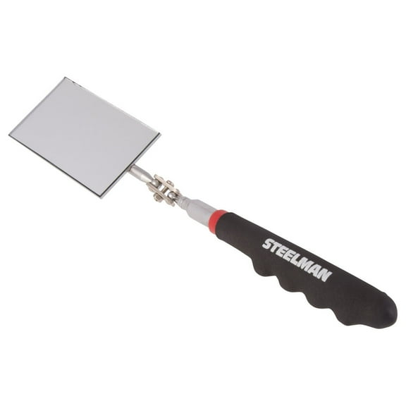 STEELMAN 41817 30-Inch Telescoping 2-Inch x 3.5-Inch Inspection Mirror