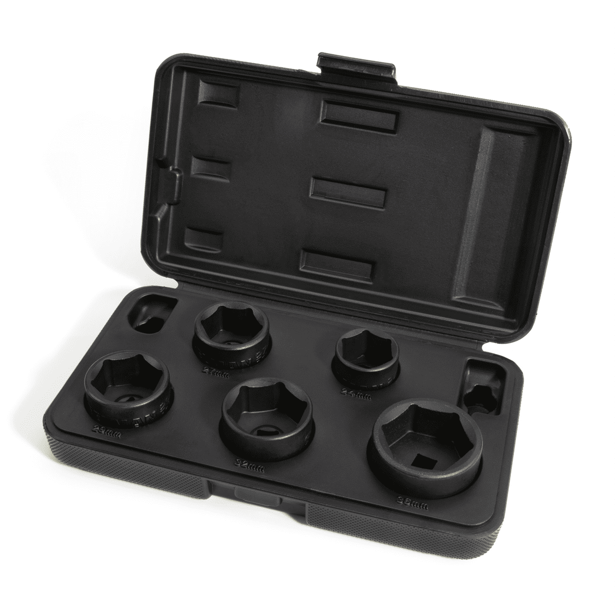 J S Products (steelman) 5-Piece 3/8-Inch Drive Low Profile Oil Filter Socket Set