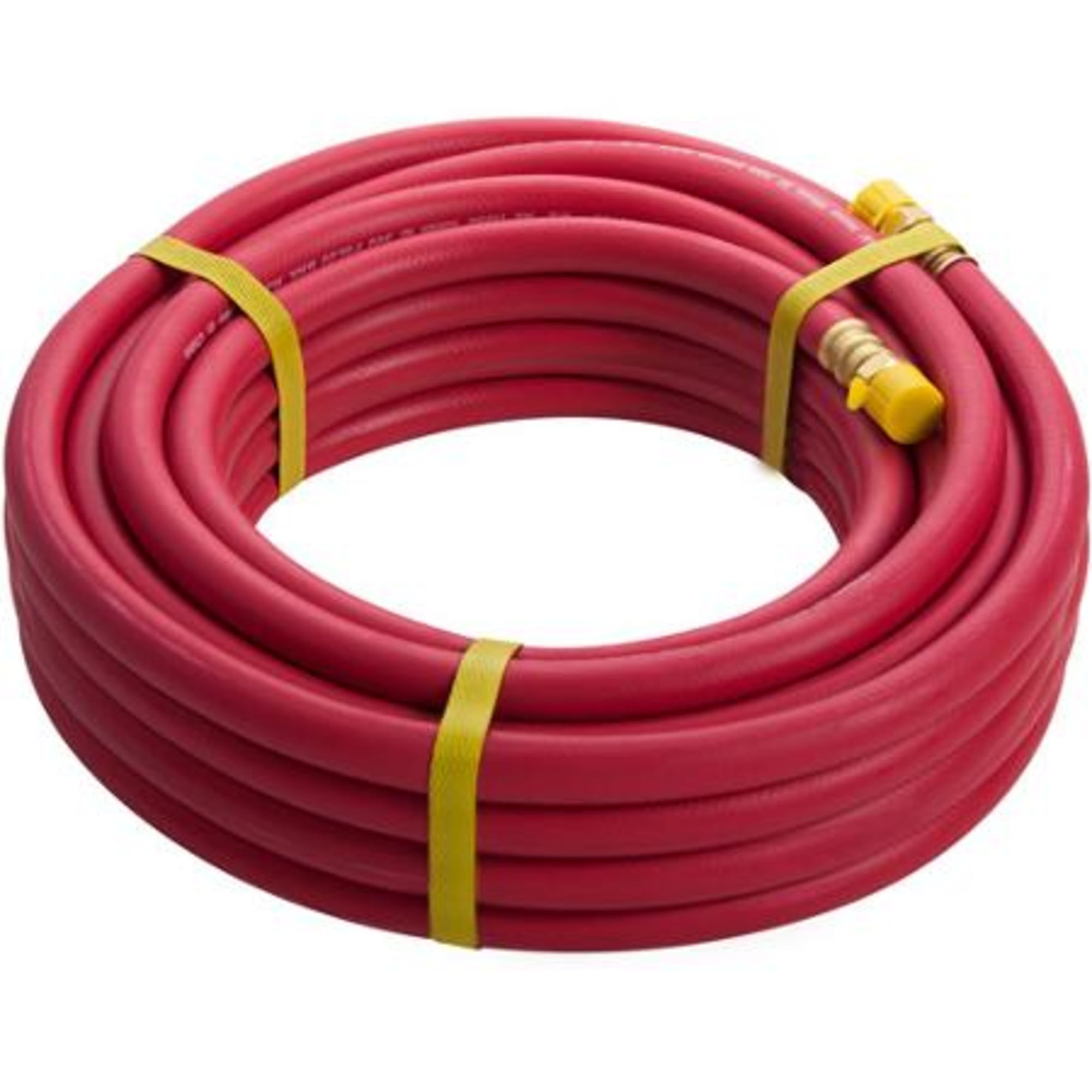 STEELMAN 50050 50-Foot x 3/8-Inch Rubber Air Hose, 3/8-Inch NPT fittings