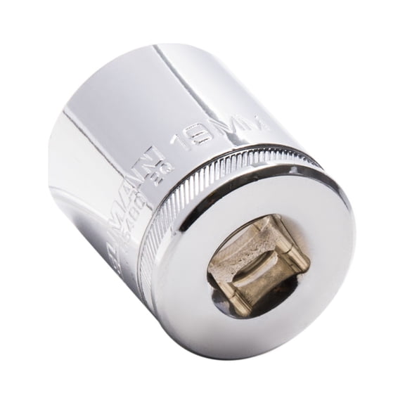 STEELMAN 55480 19mm x 3/8-Inch Drive 6-Point Chrome Socket