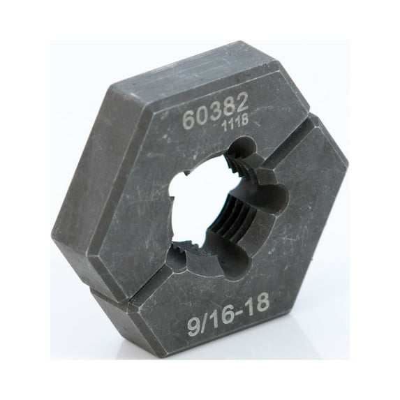 STEELMAN 60382 9/16-18 SAE Split Die Thread Chaser