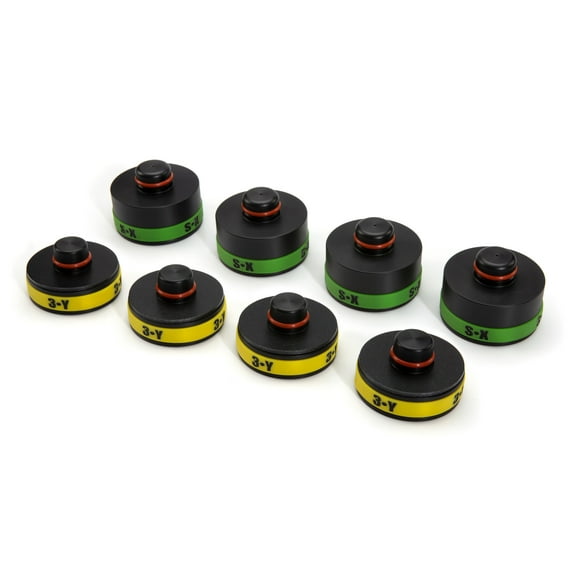 STEELMAN 8-pc Friction Fit Jack Pad Risers for Tesla Models 3, Y, S and X, 60998