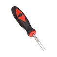 thumbnail image 1 of STEELMAN 95839-12 1.65mm x 24.00mm Angled Flat Twin Blade Automotive Terminal Tool, 1 of 1