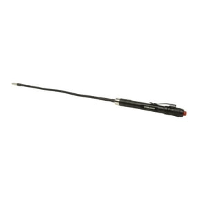 STEELMAN 95887 2AAA 12-Inch Flexible Neck 10-Lumen LED Pen Light with Pocket Clip