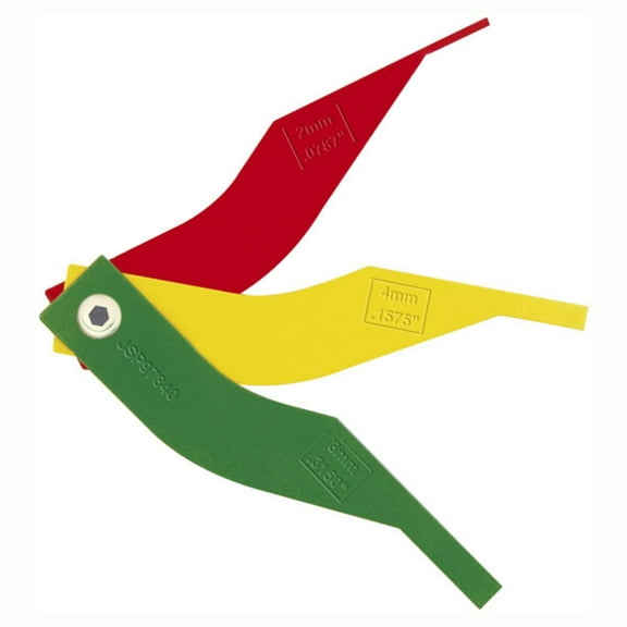 STEELMAN JSP97840 3-Piece Brake Gauge