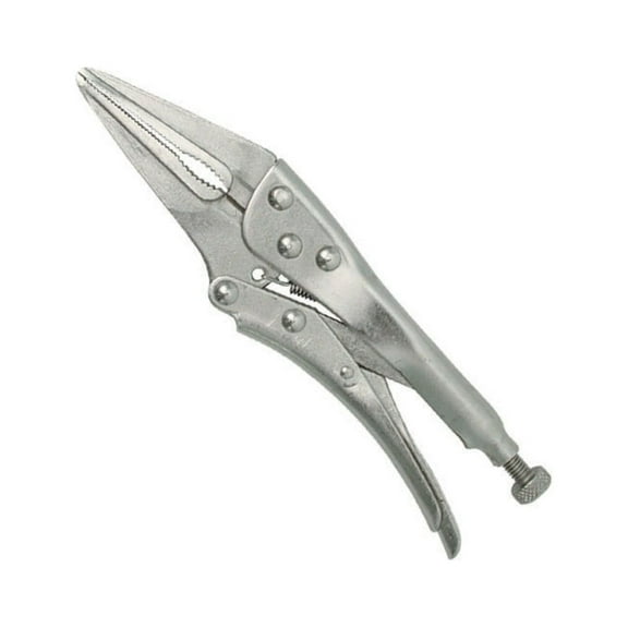 STEELMAN Needle Nose 6.5-Inch Long Locking Pliers 301888