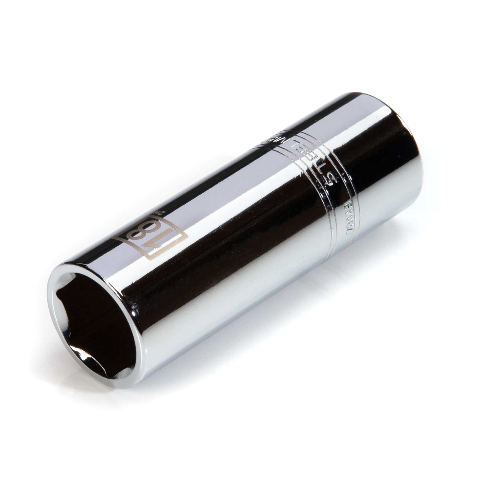 STEELMAN PRO 1/2 in. Drive x 7/8 in. Deep Thin Wall 6-Point Impact Socket, 79406 STEELMAN PRO 1/2 in. Drive x 7/8 in. Deep Thin Wall 6-Point Impact Socket, 79406