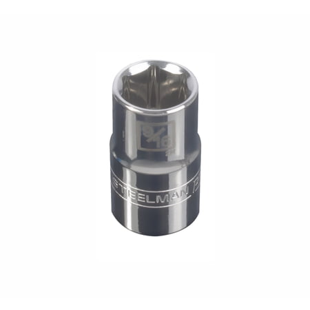 STEELMAN PRO 1/2-Inch Drive x 9/16-Inch 6-Point Socket, 78298