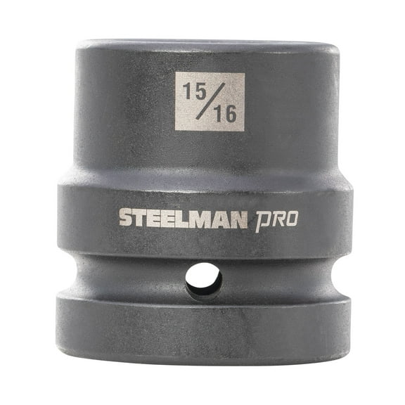 STEELMAN PRO 1-Inch Drive 15/16-Inch 4-Point Square Budd Impact Socket, 60556