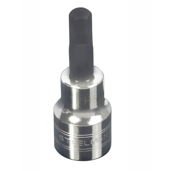 STEELMAN PRO 3/8-Inch Drive x 6mm Hex Bit Socket, 78384