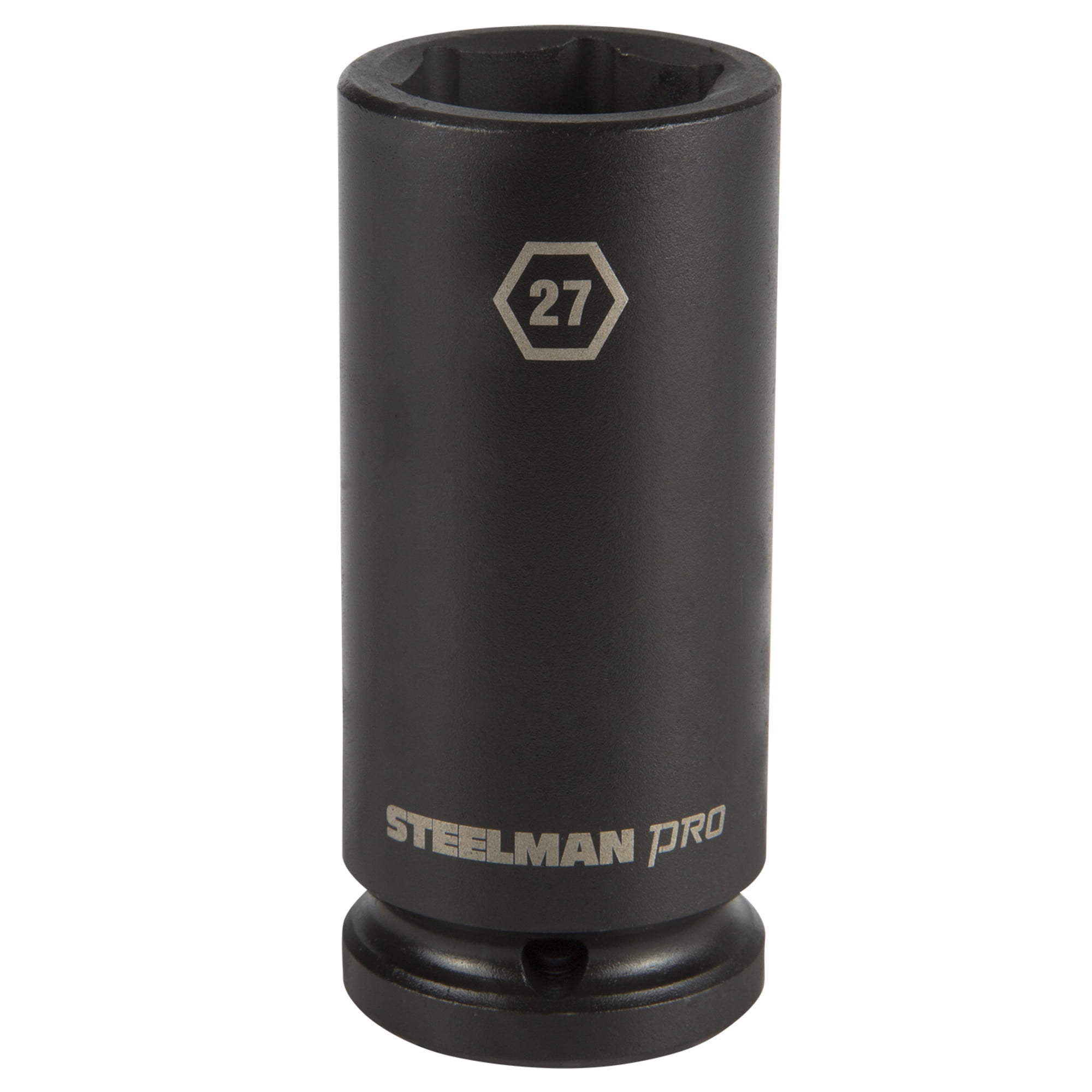 ●3-DEEP STEELMAN PRO 79259 3/4-Inch Drive x 27mm 6-Point Deep Impact