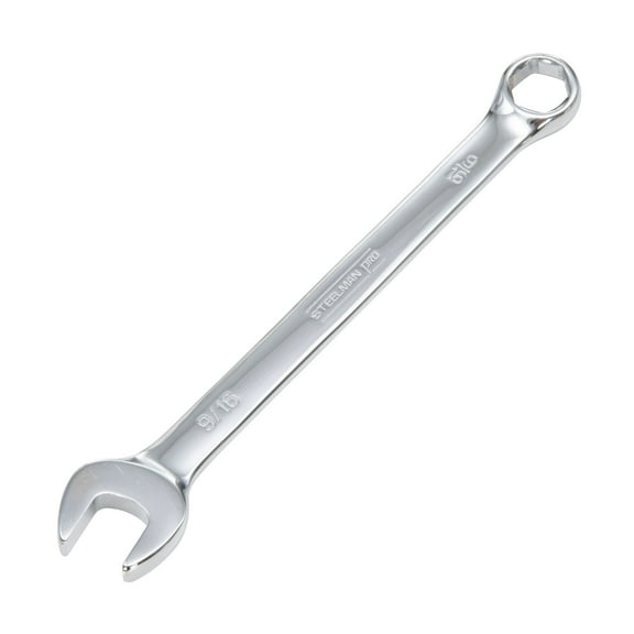 STEELMAN PRO 9/16-Inch Combination Wrench with 6-Point Box End, 78354