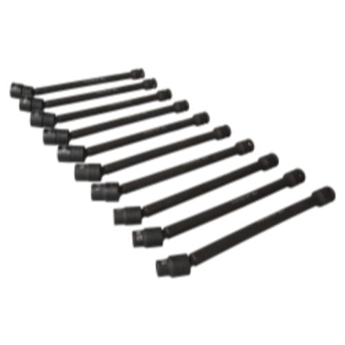asa39　MBL 44 STEELMAN PRO 99044 10-Piece Swivel Head 3/8-Inch Drive, 9-Inch SAE