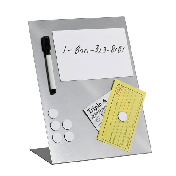 STEELMASTER Easel-Style Magnetic Note Board - Walmart.com