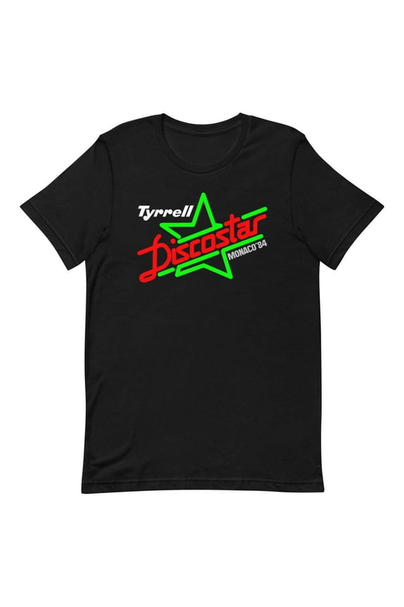 STEFAN BELLOF - DISCOSTAR - 1984 MONACO GP - Short-Sleeve Unisex T-Shirt S-3XL