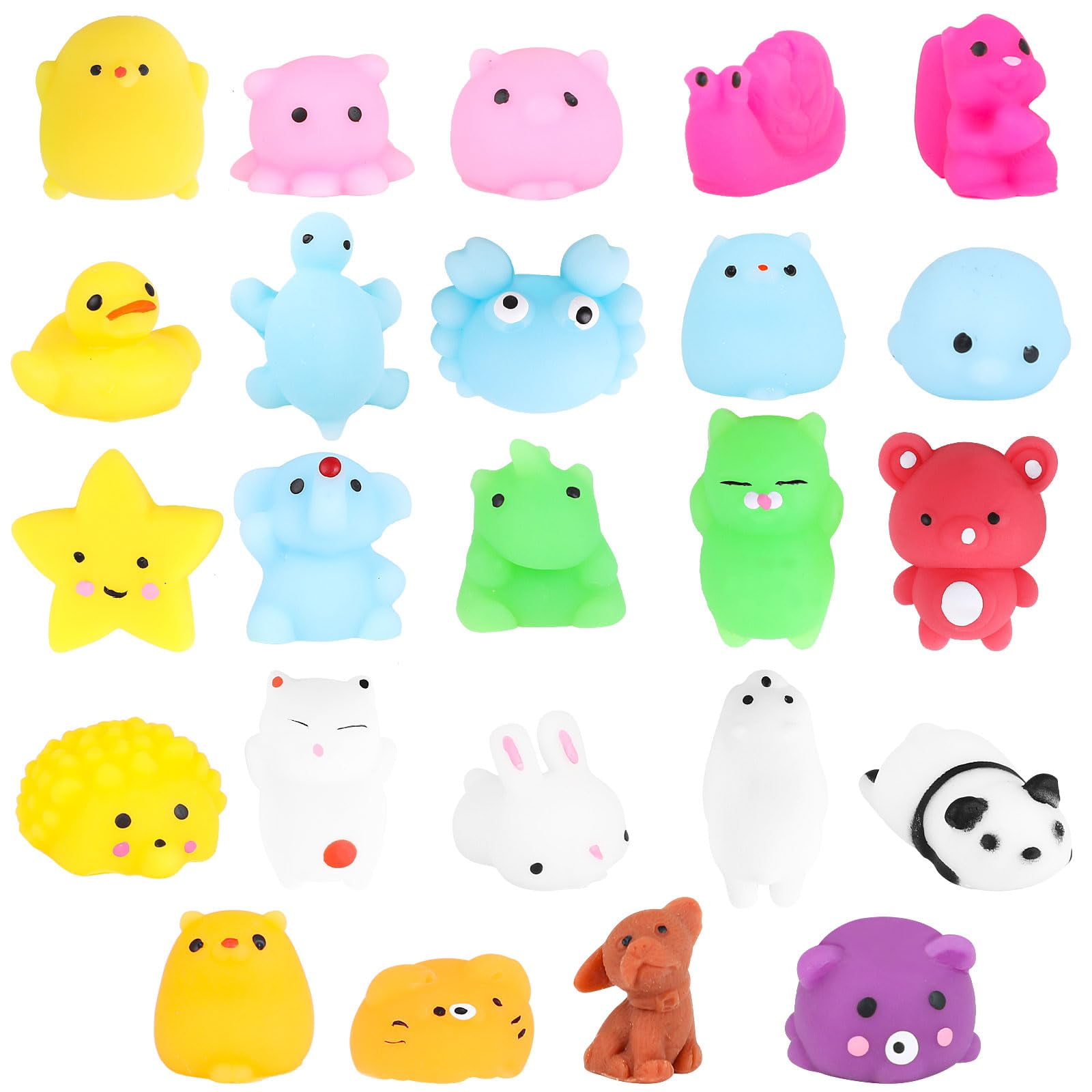 Animal Squishies Cute Mochi Squishy Party Favors For Kids Mochi