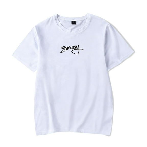 STEFUSSY Merch Short Sleeve T-shirt Unisex Fashion Crew Neck Top