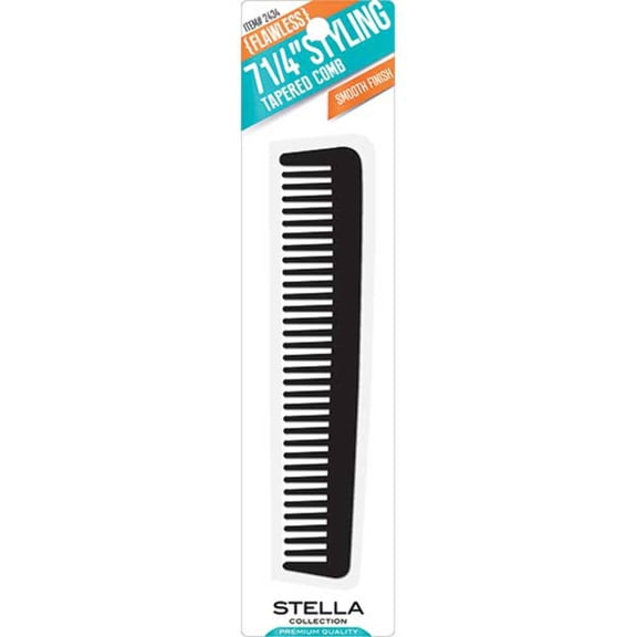 STELLA COLLECTION - 7 1/4" Styling Tapered Comb