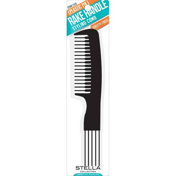 STELLA COLLECTION - Comb Rake Handle Comb With Pik