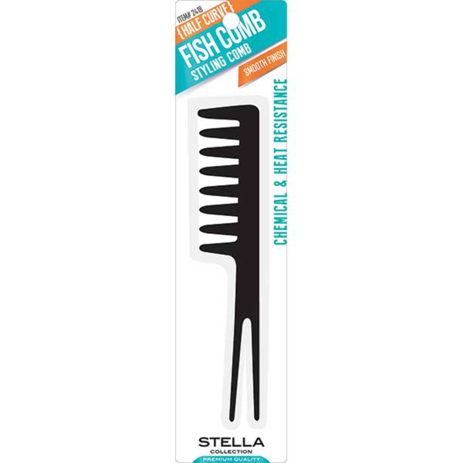 STELLA COLLECTION - Half Curve Fish Comb - Walmart.com