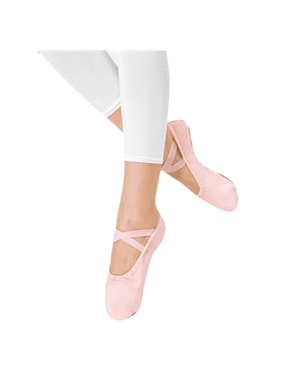 Canvas Split-Sole Ballet Shoe