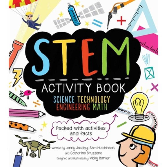 Pre-Owned STEM Activity Book: Science Technology Engineering Math: Packed with Activities and Facts (Paperback) 163158264X 9781631582646