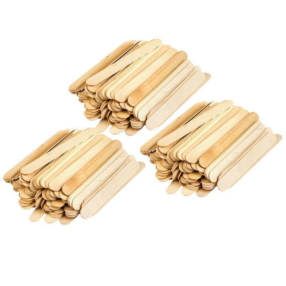 STEM Basics: Jumbo Craft Sticks, 200 Per Pack, 3 Packs
