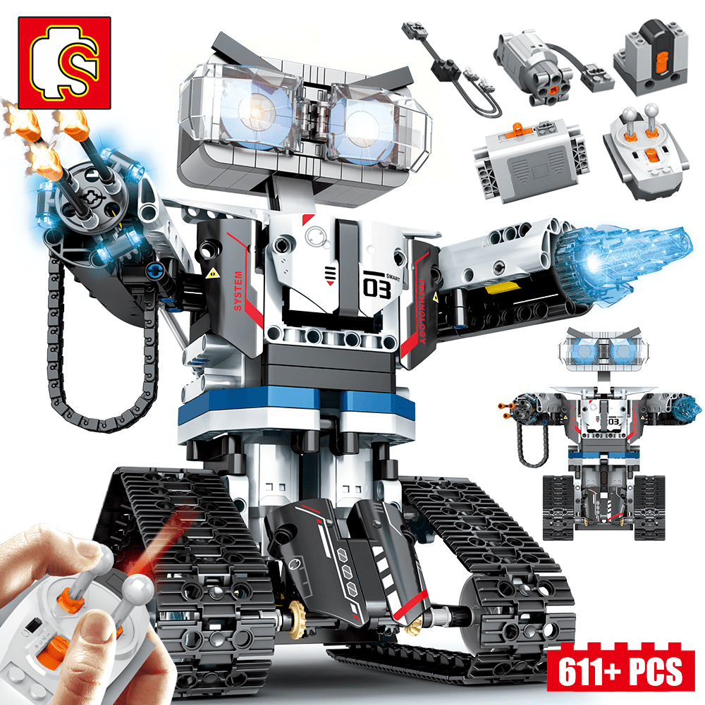 STEM Building Blocks Remote Control Robot for Kids- Engineering Scienc –  Soyeeglobal