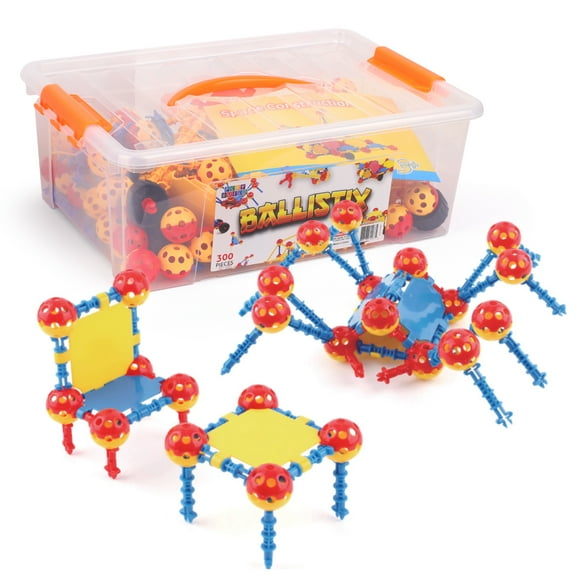 STEM Building Toys, 300 Piece Stem Learning Toy Kits for Kids Creative & Educational Building Blocks for Boys & Girls Ages 3+