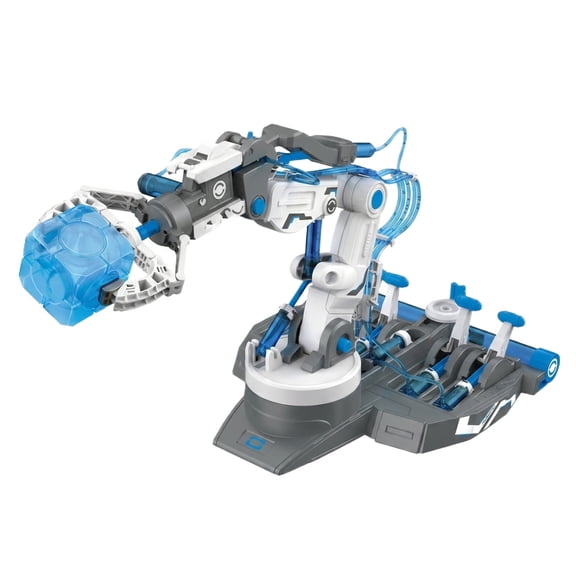 STEM DIY Hydraulic Robotic Arm Building Kit, Educational Fluid Mechanics Engineering Experiment Assembly Set