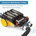 STEM DIY Smart Car Soldering Practice Kit for Self-Assembly Ultrasonic ...