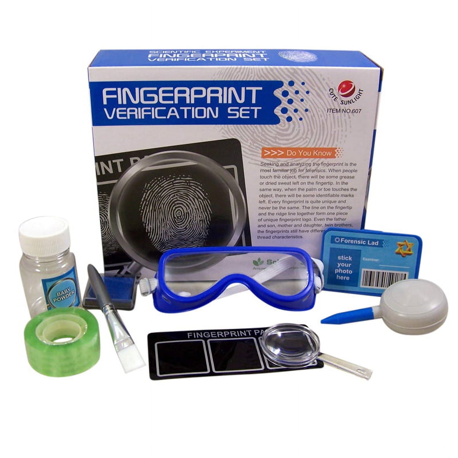 STEM DIY Spy Fingerprint Kit for Kids