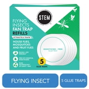 STEM Glue Trap Reﬁll Pads for STEM Flying Insect Fan Trap Device, 5 Count