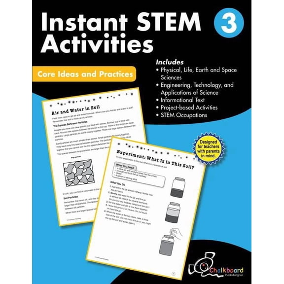 Chalkboard Publishing Workbooks Instant STEM Activities Grade 3, (Paperback)