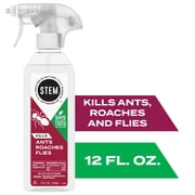 STEM Kills Indoor and Outdoor Ants Roaches and Flies Killer Spray, 12 fl oz