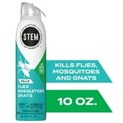 STEM Kills Indoor and Outdoor Flies Mosquitoes and Gnats Insect Killer Bug Spray, 10 oz