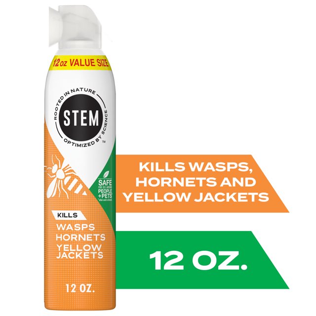 STEM Kills Outdoor Wasps, & Yellow Jackets Killer Bug Spray
