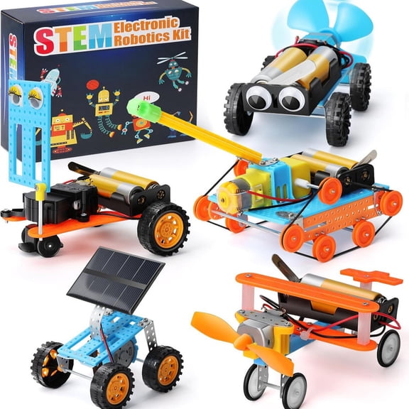STEM Kits for Kids Ages 8-12, Robotics Science Building Kit for Boys, Educational STEM Toys with DIY Engineering Activities Gift for Boys Aged 8-13